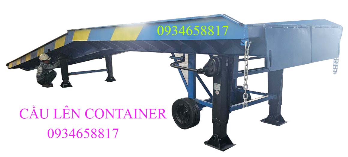 cầu lên container