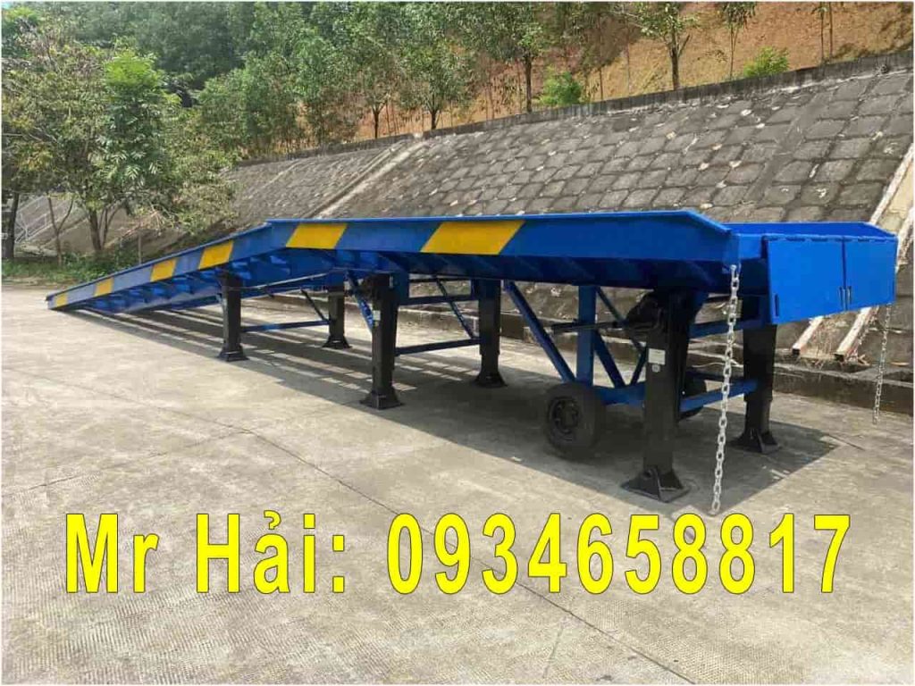 cầu dẫn xe nâng 15 tấn